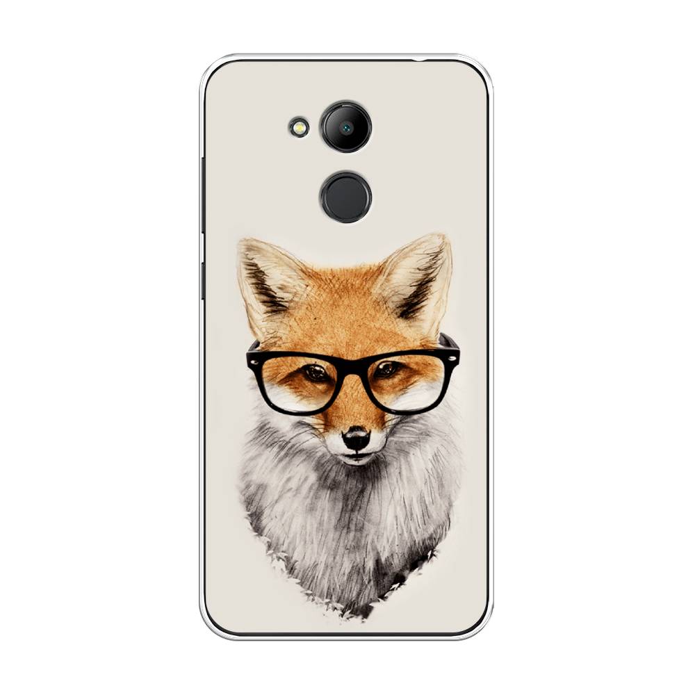 

Чехол Awog на Honor 6C Pro "Лиса в очках", Бежевый, 63850-10