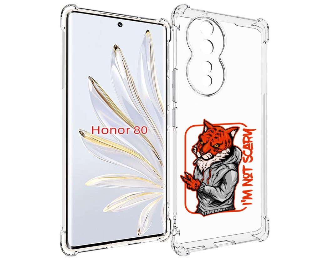

Чехол MyPads Лис для Honor 80, Прозрачный, Tocco