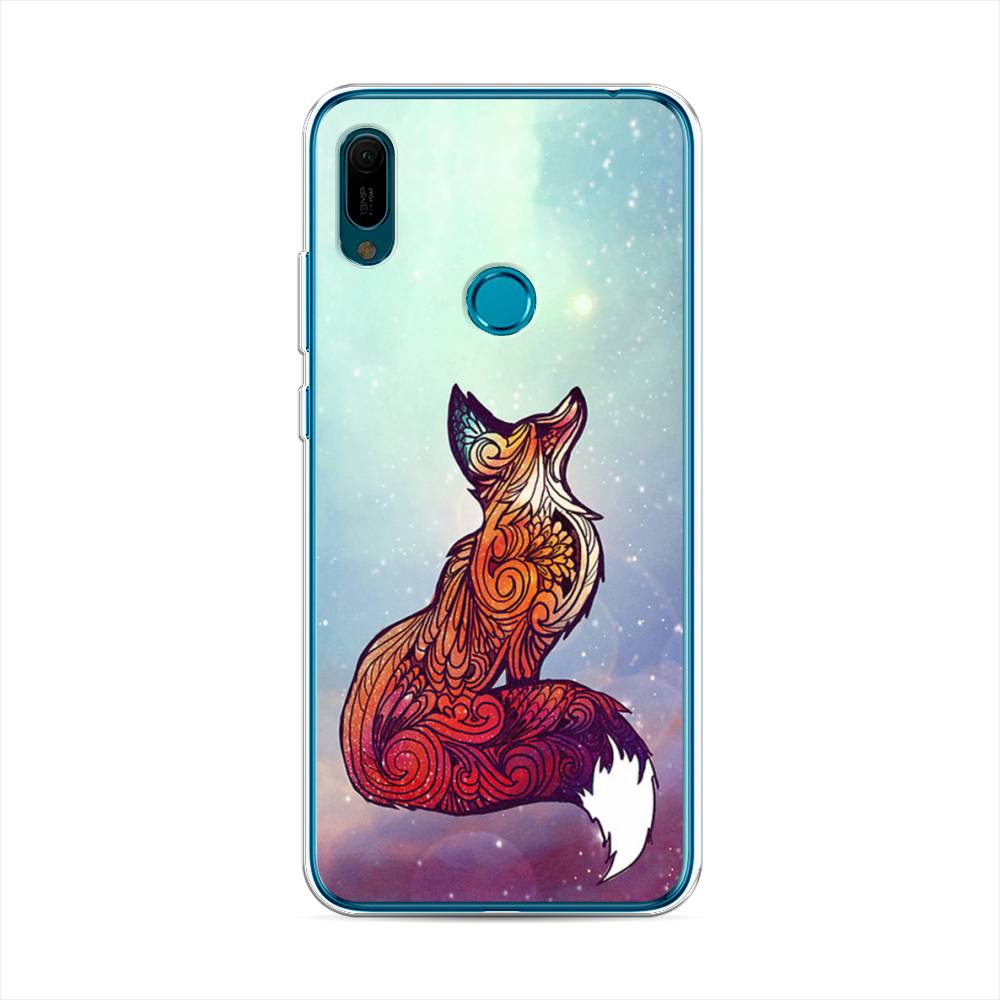 

Чехол Awog на Huawei Y6 2019 "Лиса 1", Голубой;фиолетовый, 68650-1
