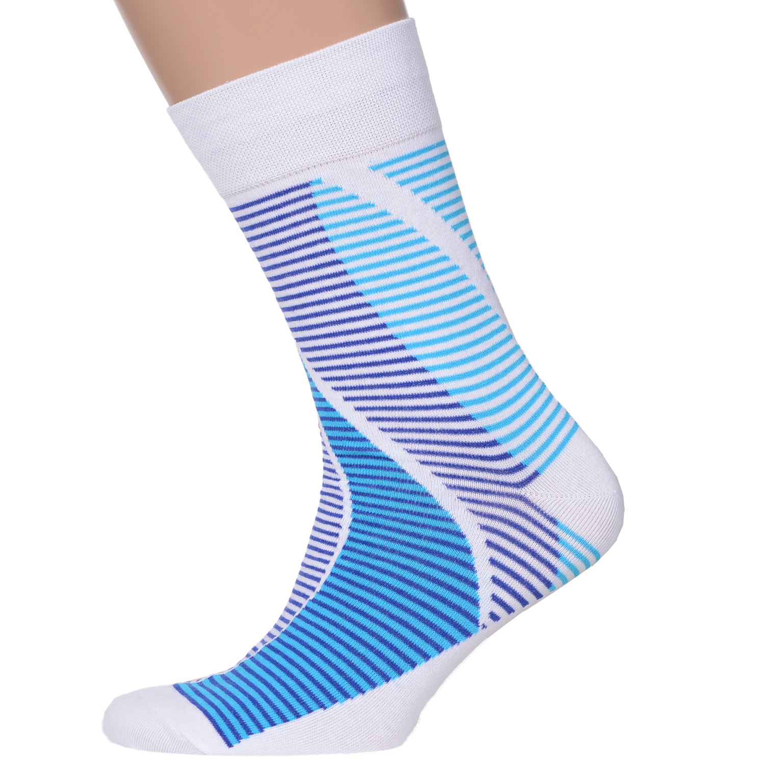 фото Носки moscowsocksclub nm-339 голубые 29 (44-46)