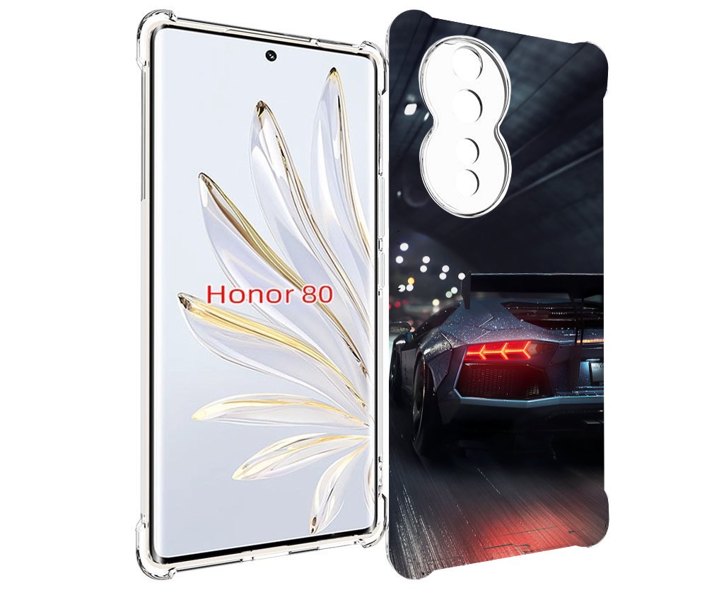 

Чехол MyPads Ламба мужской для Honor 80, Прозрачный, Tocco