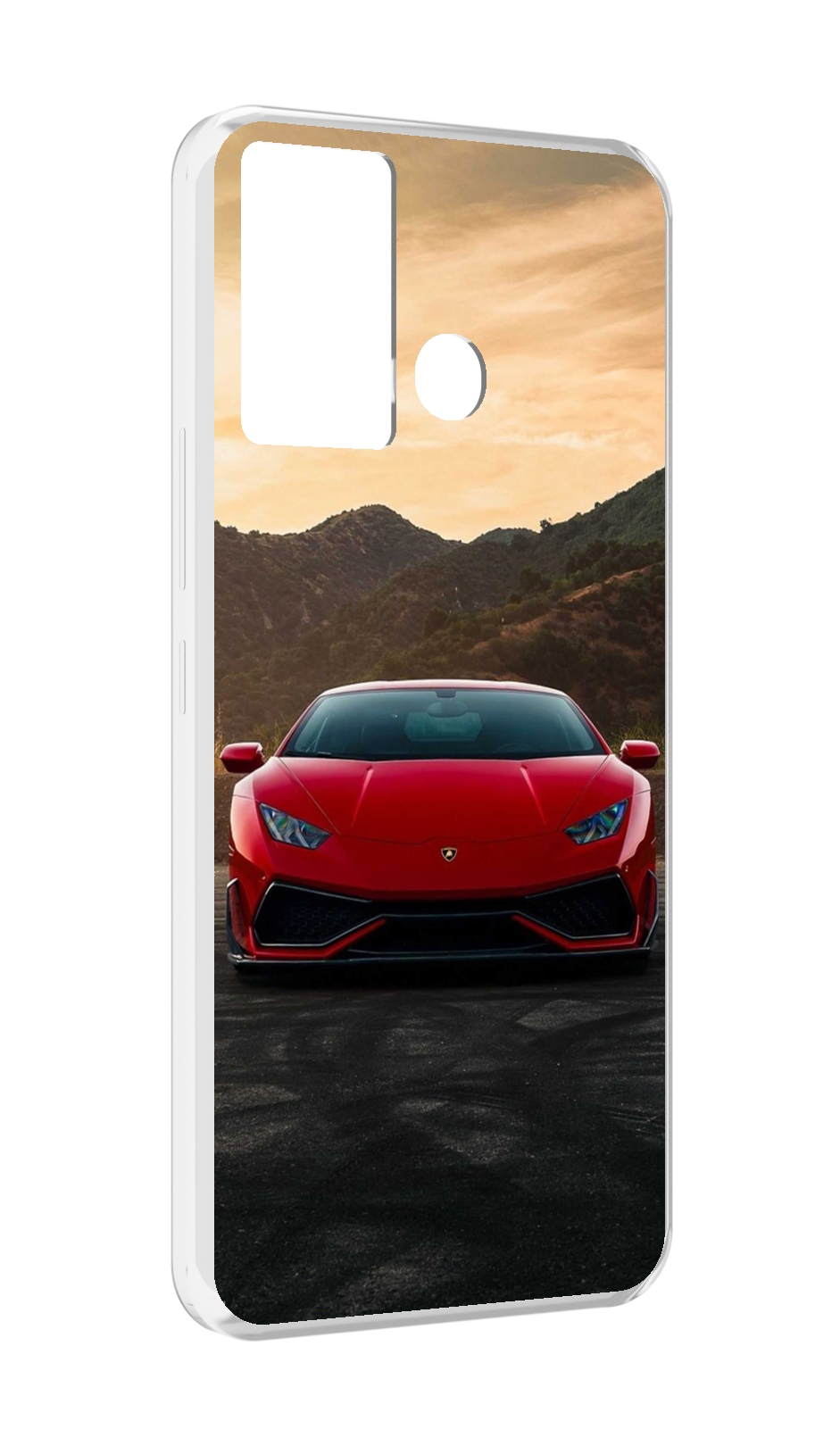 

Чехол MyPads lamborghini 1 мужской для Infinix Hot 12 Play, Прозрачный, Tocco