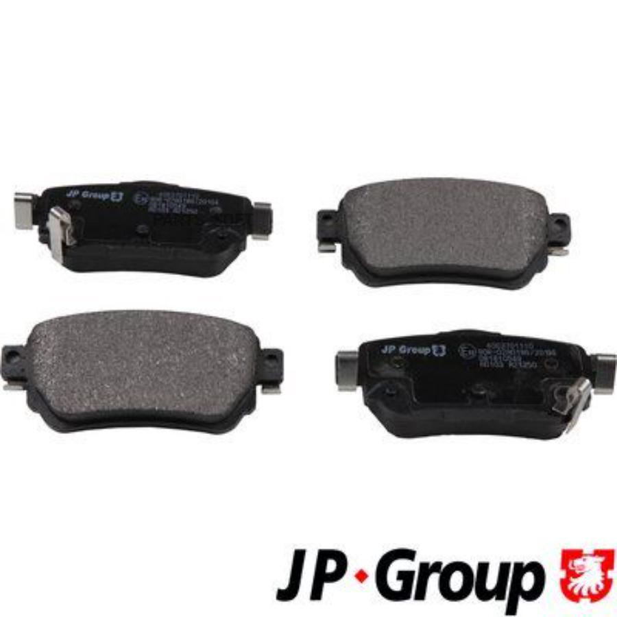 

Тормозные колодки JP Group дисковые 4063701110