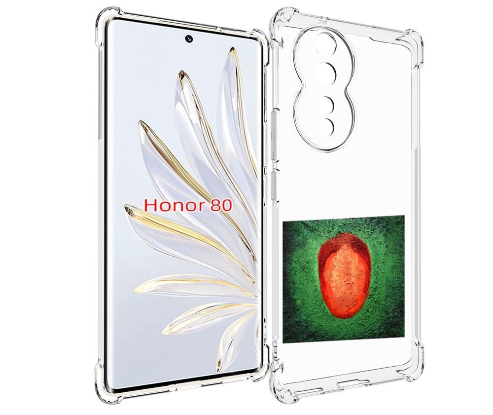 Чехол MyPads Красота и уродство Oxxxymiron для Honor 80