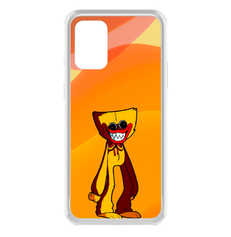 

Чехол-накладка Krutoff Clear Case Хаги Ваги Желтый для Oppo Reno6