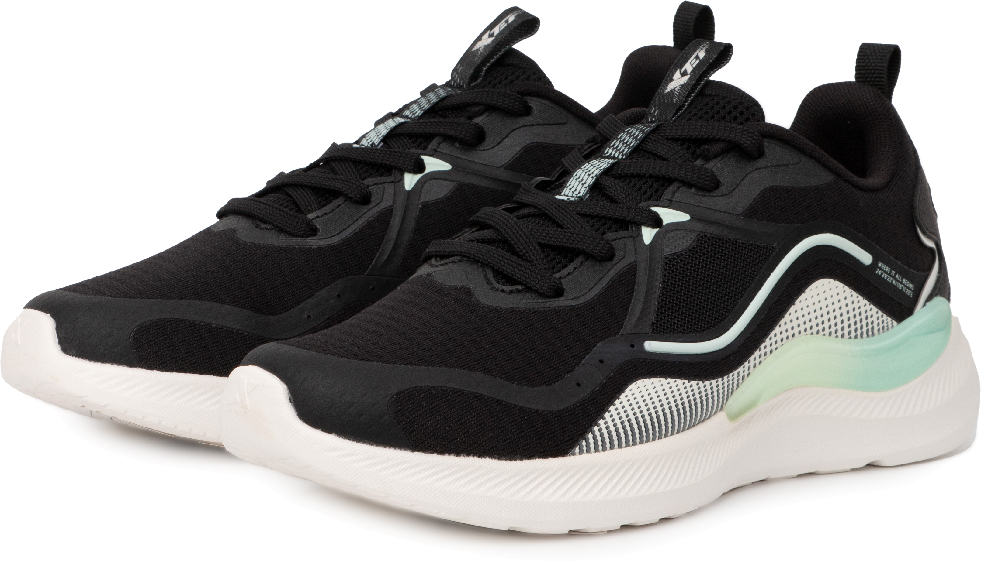 

Кроссовки женские XTEP Running run comfortably athletic performance черные 37 EU, Черный, Running run comfortably athletic performance 977118110053