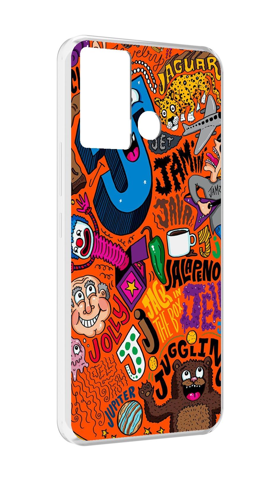 

Чехол MyPads funky-decor для Infinix Hot 12 Play, Прозрачный, Tocco