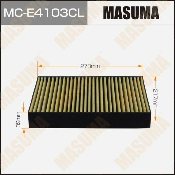 

Салонный фильтр угольный Masuma MC-E4103CL