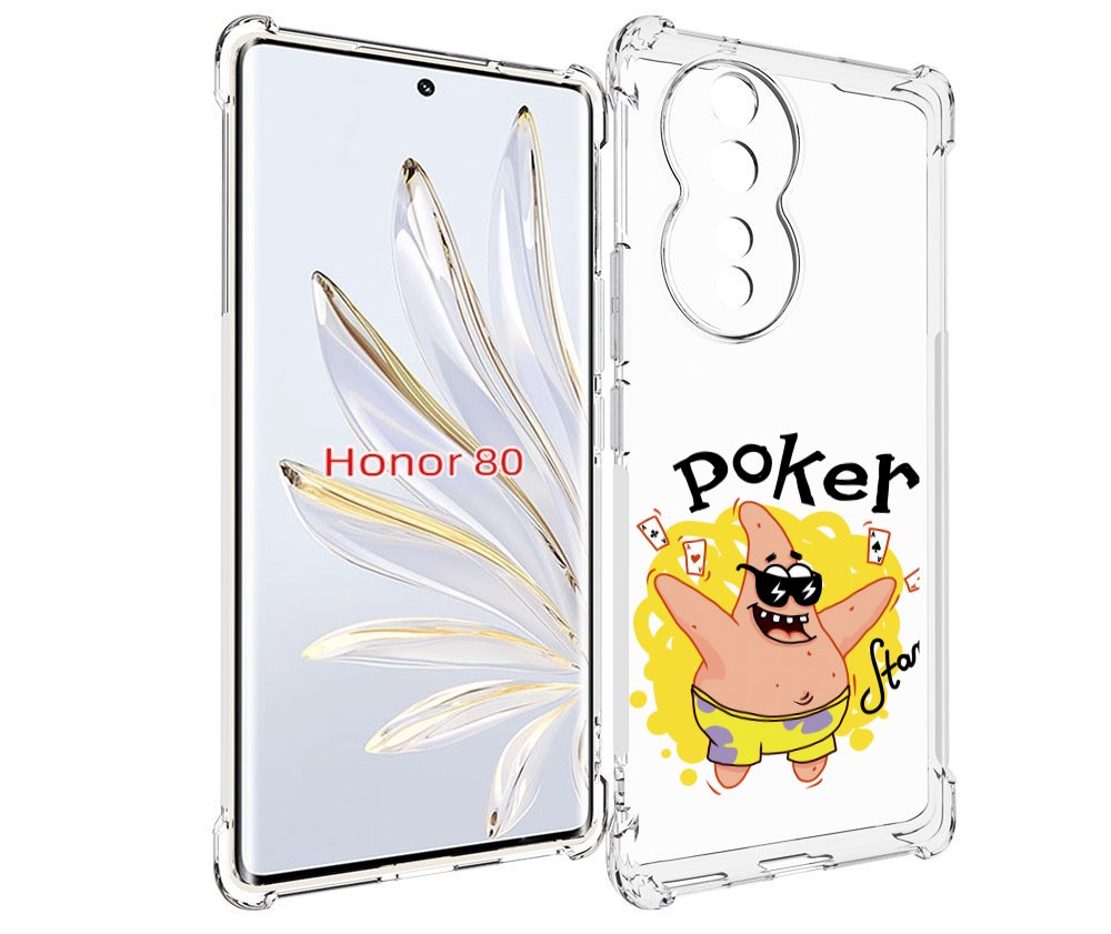 

Чехол MyPads Патрик для Honor 80, Прозрачный, Tocco