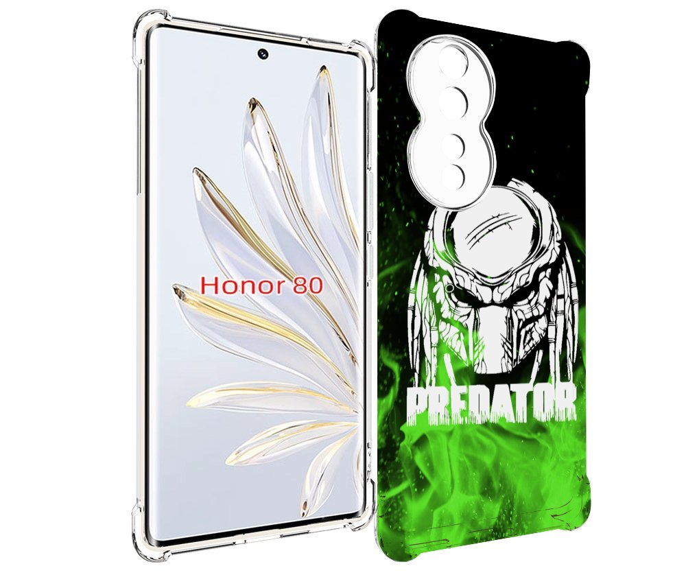 

Чехол MyPads Знак-хищника для Honor 80, Прозрачный, Tocco