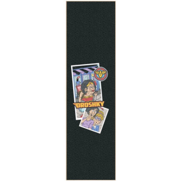 фото Шкурка droshky griptape old superhero series wonder shopping woman 9x33