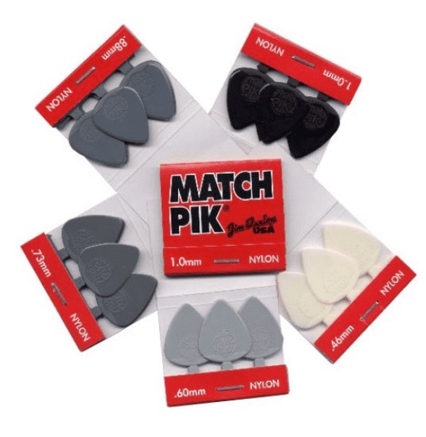 

Медиаторы Dunlop Match Pik Nylon 448R.73