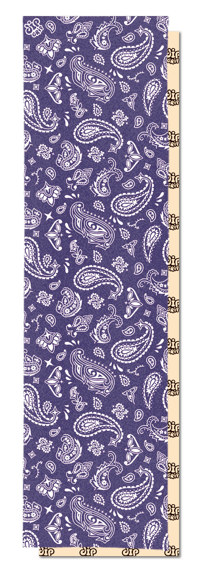 Шкурка dip GRIP Paisley Violet Perforated