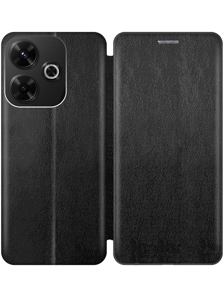 

Чехол-книжка на Xiaomi Redmi 13 / Redmi Note 13R, Poco M6 4g черный, 783988613