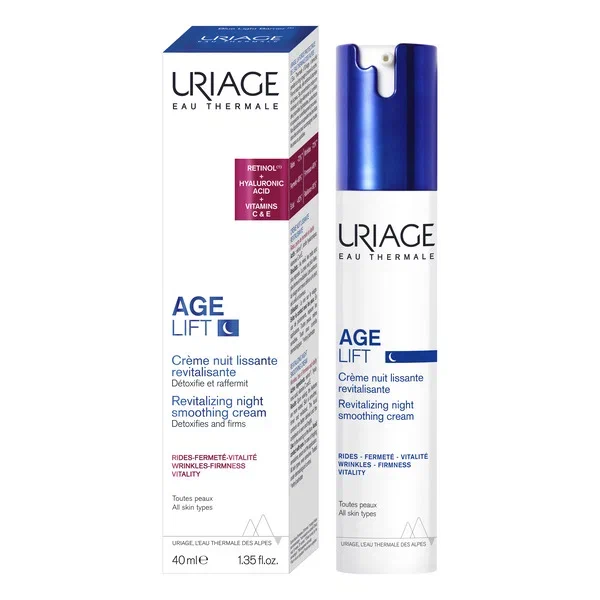 Ночной крем для лица Uriage Age Lift Creme Nuit Lissante Revitalisante 40мл