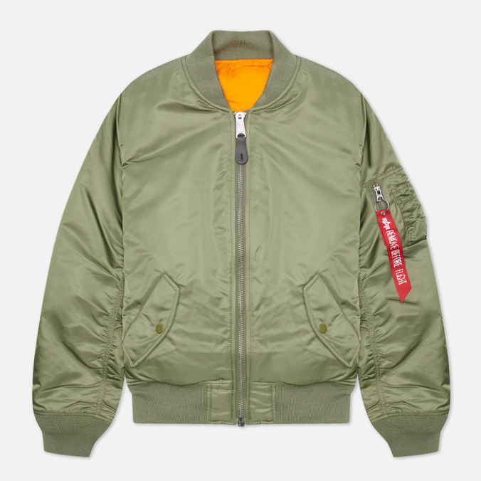 

Мужская куртка бомбер Alpha Industries MA-1 Slim Fit оливковый, Размер XXL, MA-1 Slim Fit