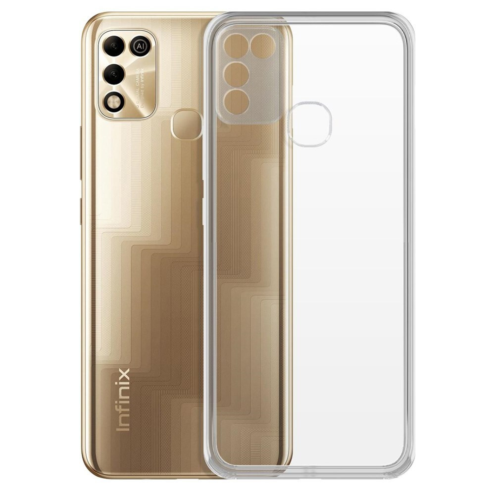 

Чехол-накладка Krutoff Clear Case для INFINIX HOT 10 Play, Прозрачный