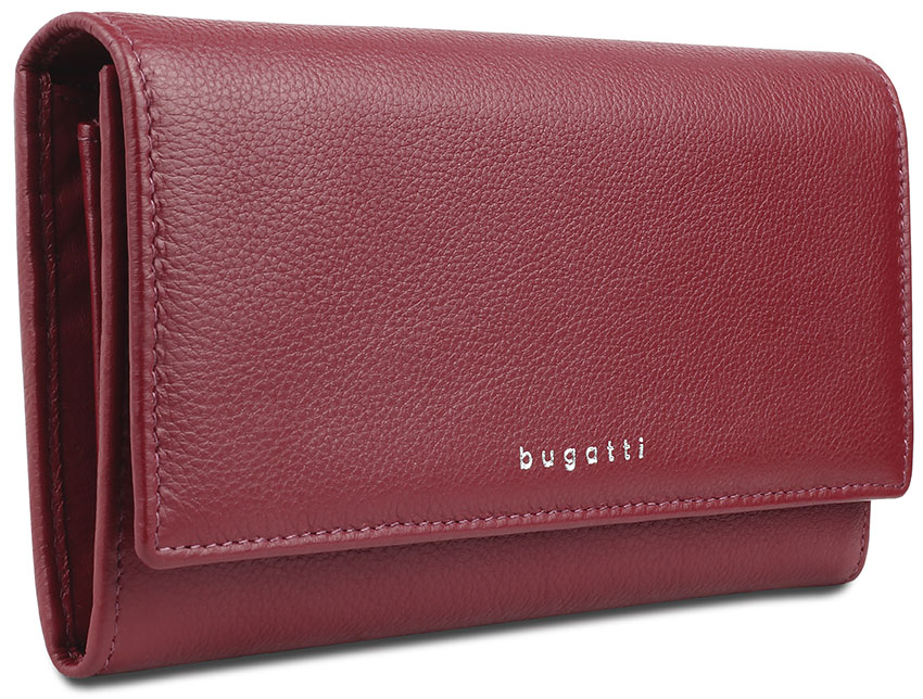 

Кошелёк женский BUGATTI Lady Top, красный, натуральная воловья кожа, 20х2,5х10,5 см 496103, 49610316
