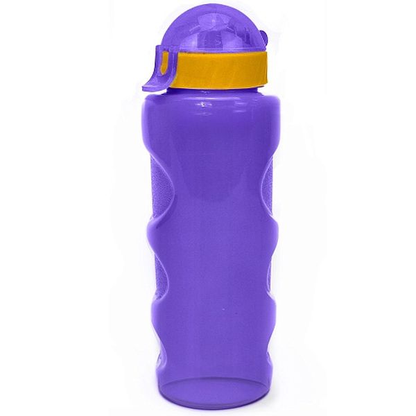 КК0157 Бутылка для воды LIFESTYLE со шнурком 500 ml anatomic прозрачнофиолетовый 559₽