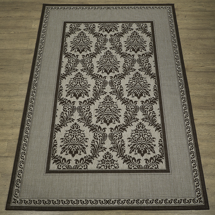 

Ковёр Kitroom Флурлюкс (Сизаль) 50x80 прямоугольный бежевый серый 51205