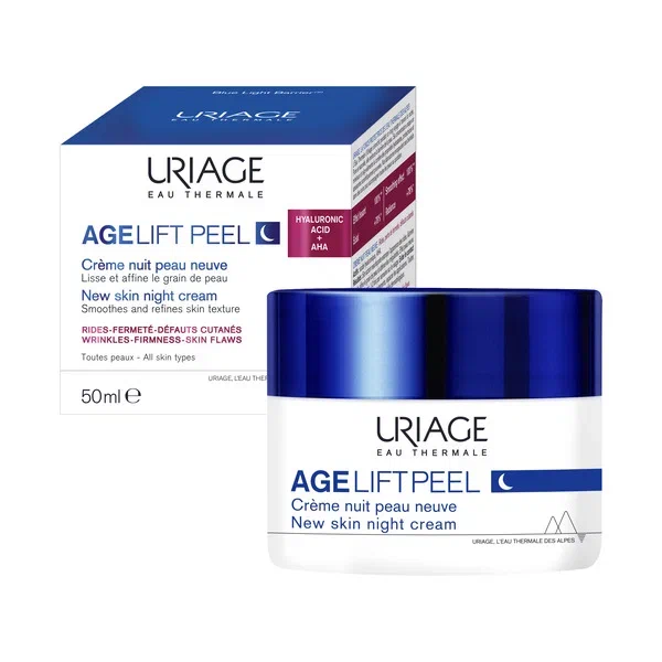 Ночной крем-пилинг Uriage Age Lift Peel Creme Nuit Peau Neuve 50мл