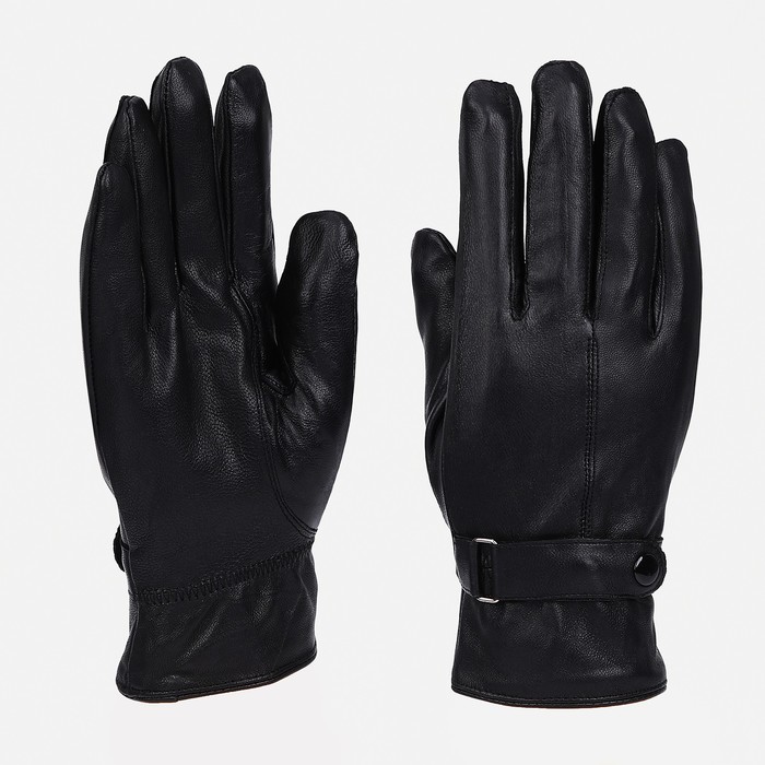 

Перчатки мужские NoBrand 9712485 черные, Черный, 9712485