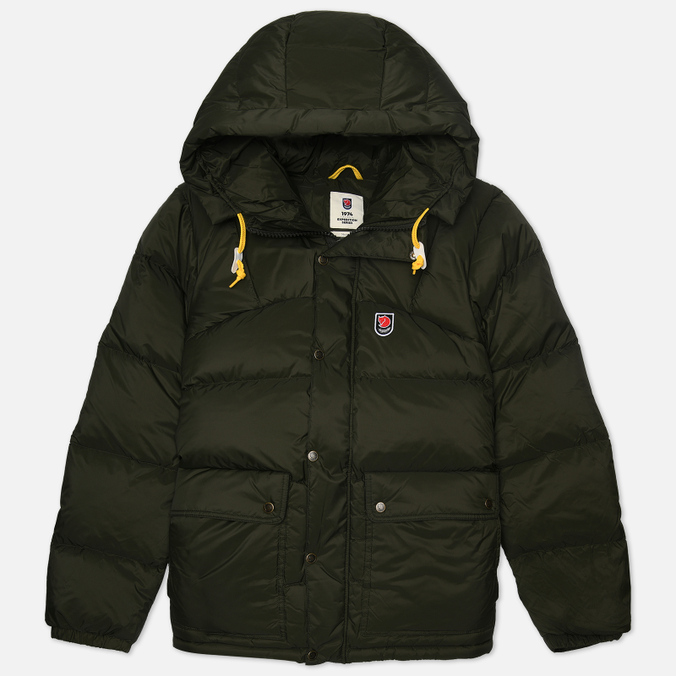 Мужской пуховик Fjallraven Expedition Down Lite оливковый, Размер XL