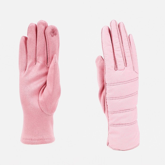 Перчатки женские NoBrand 9702243 розовые, one size