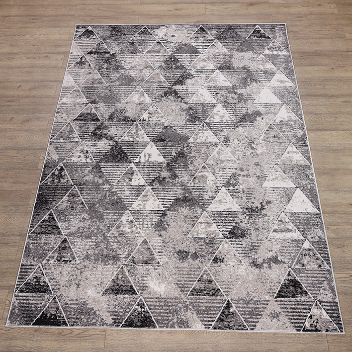 

Ковёр Kitroom Фиеста 100x200 прямоугольный серый бежевый 36140
