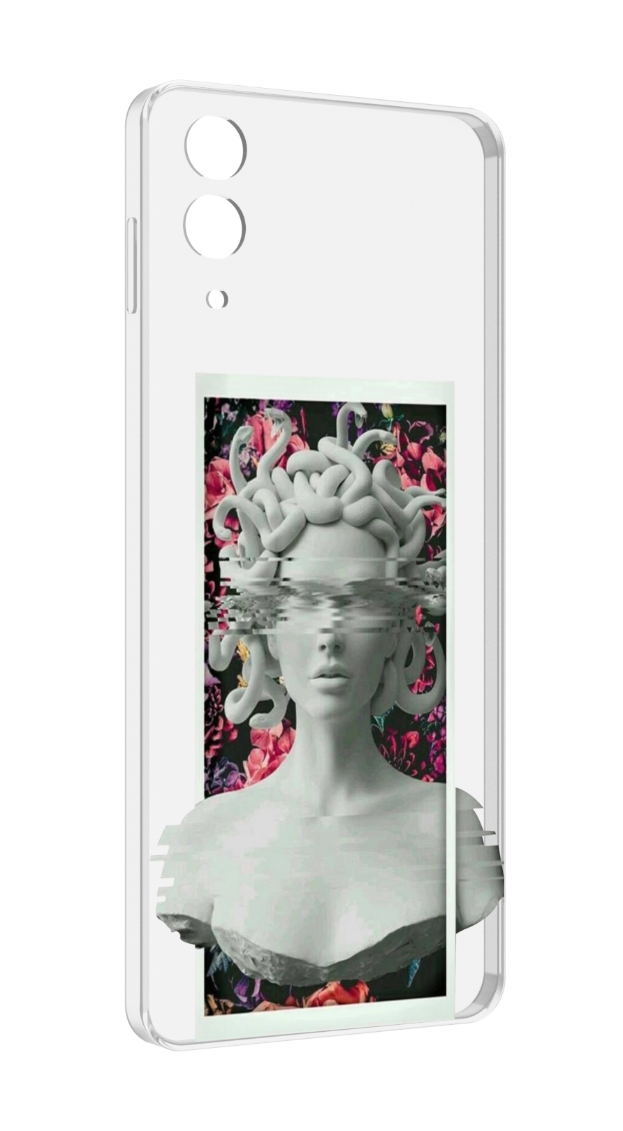

Чехол MyPads статуя-медузы для Samsung Galaxy Z Flip 4 (SM-F721), Прозрачный, Tocco