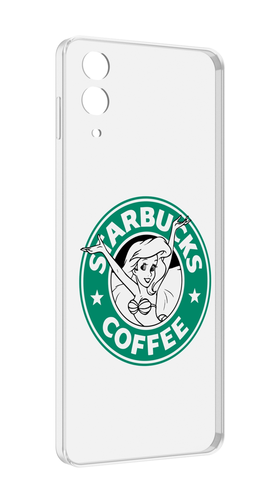 

Чехол MyPads старбакс-кофее для Samsung Galaxy Z Flip 4 (SM-F721), Прозрачный, Tocco