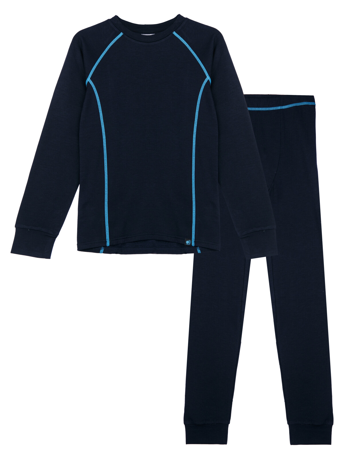 Термокомплект для мальчиков PlayToday: брюки, толстовка,, тёмно-синий, 176