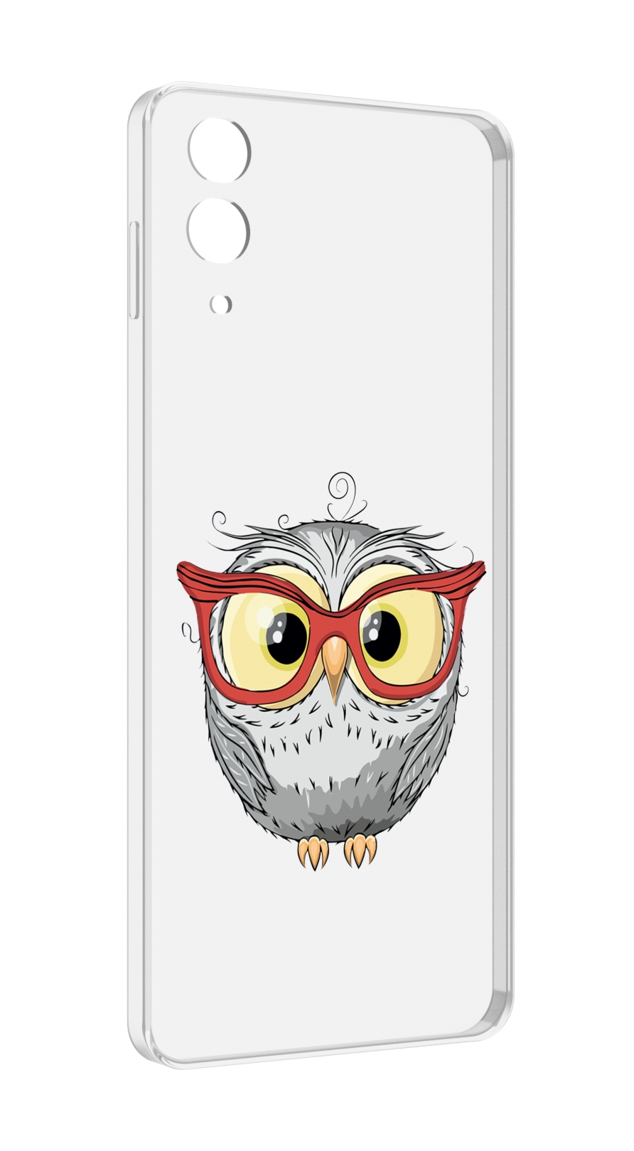 

Чехол MyPads сова-в-красных-очках для Samsung Galaxy Z Flip 4 (SM-F721), Прозрачный, Tocco