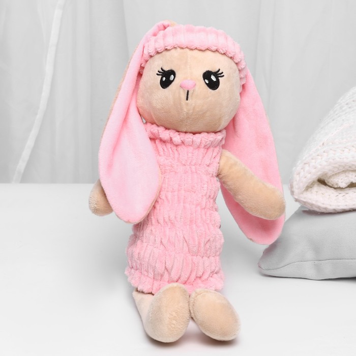 

Мягкая игрушка Зайка, 8 х 39 х10 см, Бежевый