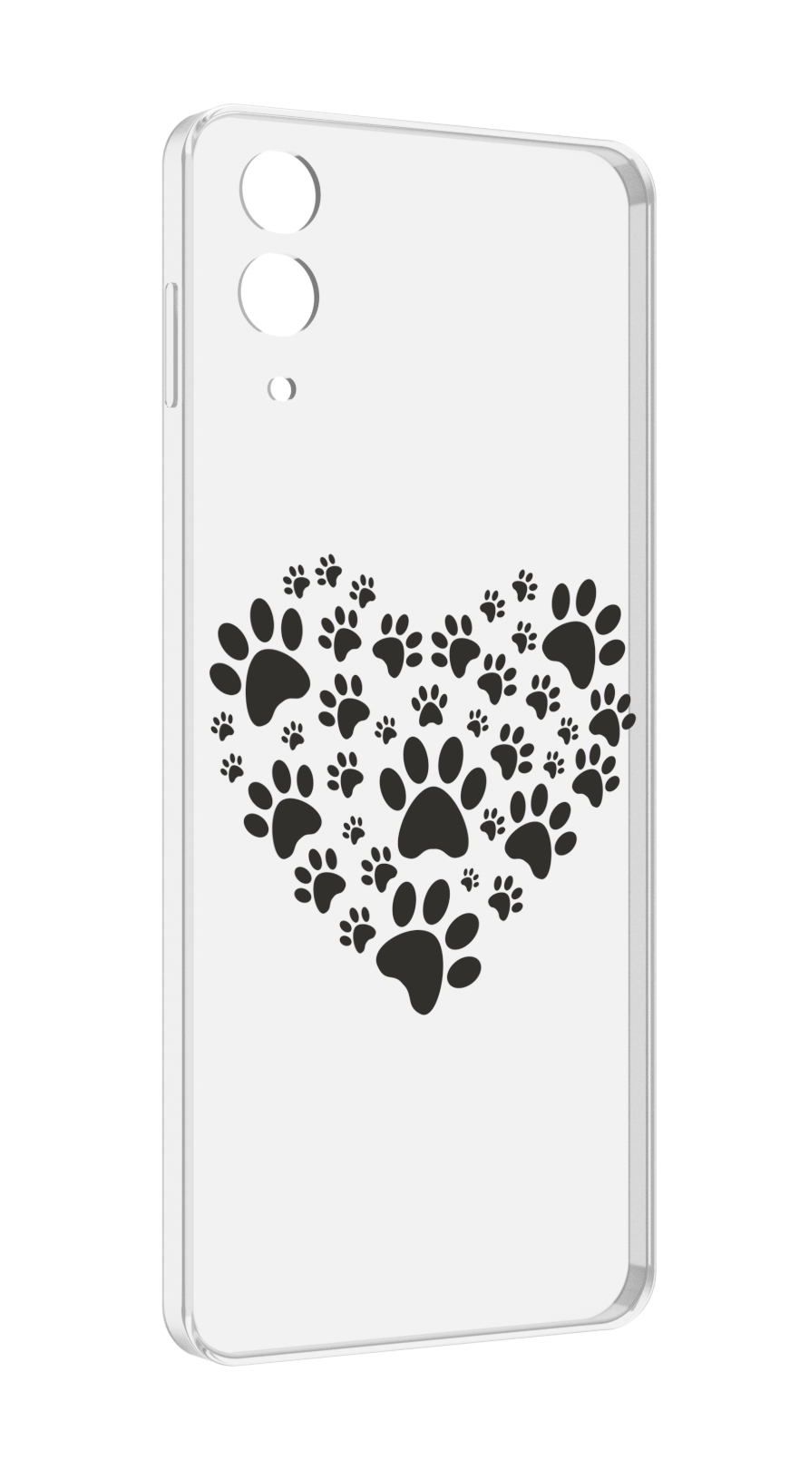 

Чехол MyPads следы-в-сердечке для Samsung Galaxy Z Flip 4 (SM-F721), Прозрачный, Tocco