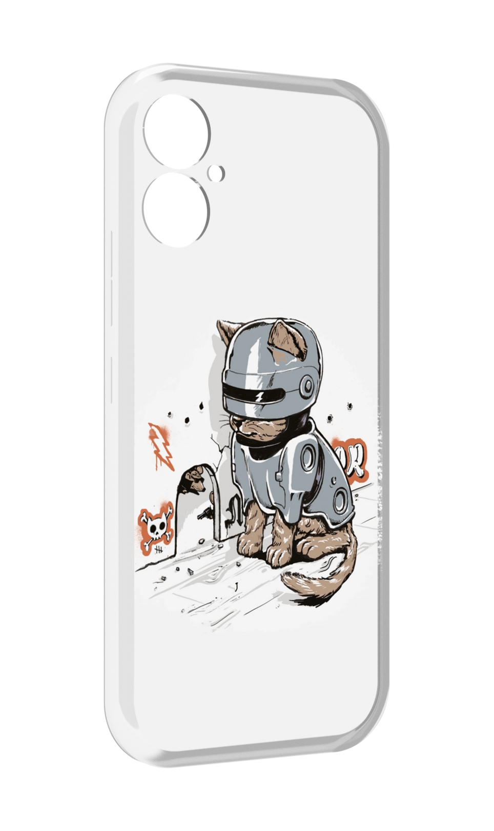 

Чехол MyPads Грозный кот для Tecno Spark 9 Pro \ Spark 9T, Прозрачный, Tocco