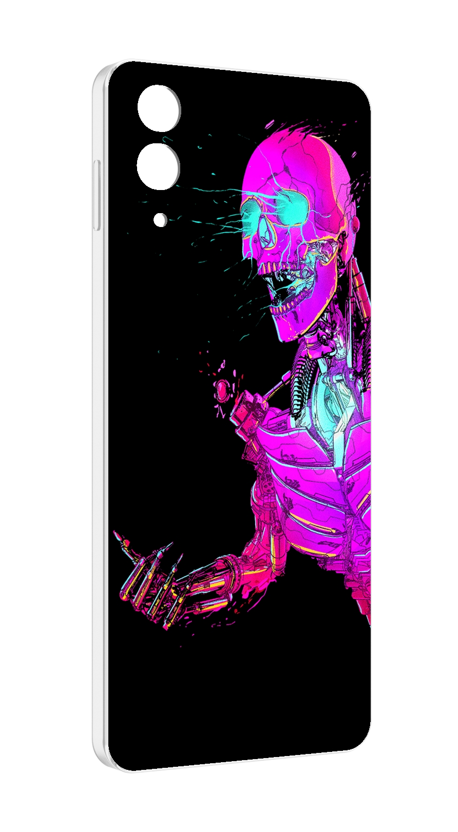 

Чехол MyPads скелет-робот-фиолетовый для Samsung Galaxy Z Flip 4 (SM-F721), Прозрачный, Tocco