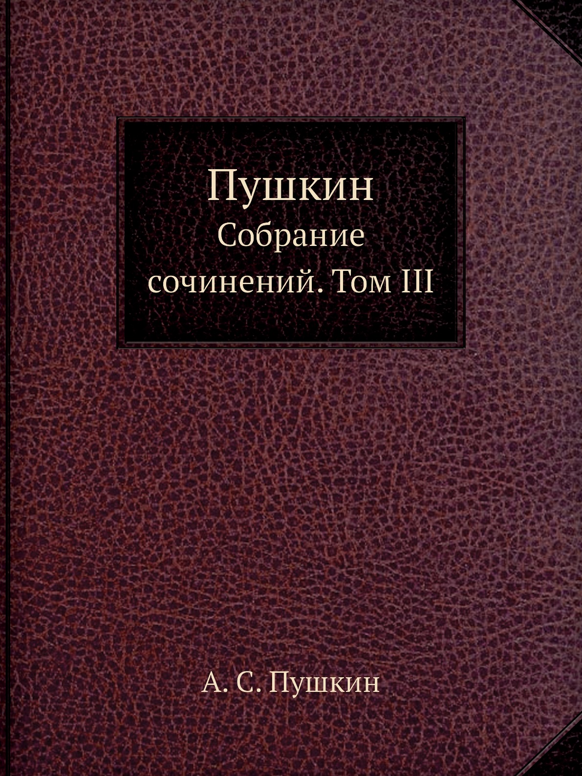 

Книга Пушкин. Собрание сочинений. Том III