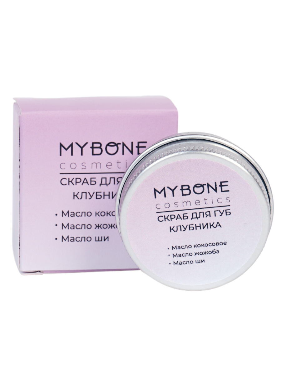 

Скраб для губ Клубника Mybone, Скраб для губ