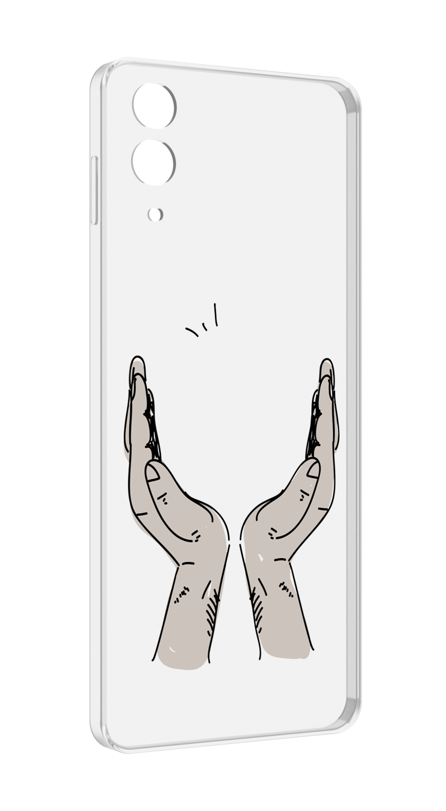 

Чехол MyPads руки-тянутся-к-небу для Samsung Galaxy Z Flip 4 (SM-F721), Прозрачный, Tocco