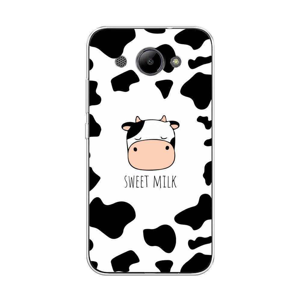 

Чехол на Huawei Y3 2017 "Sweet milk", Розовый;белый;черный, 62650-1