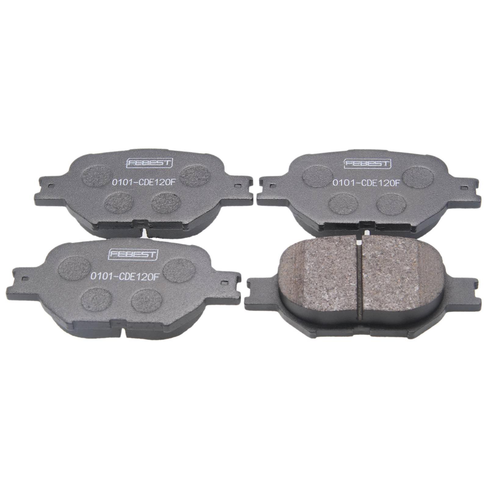 

Комплект тормозных колодок FEBEST 0101CDE120F