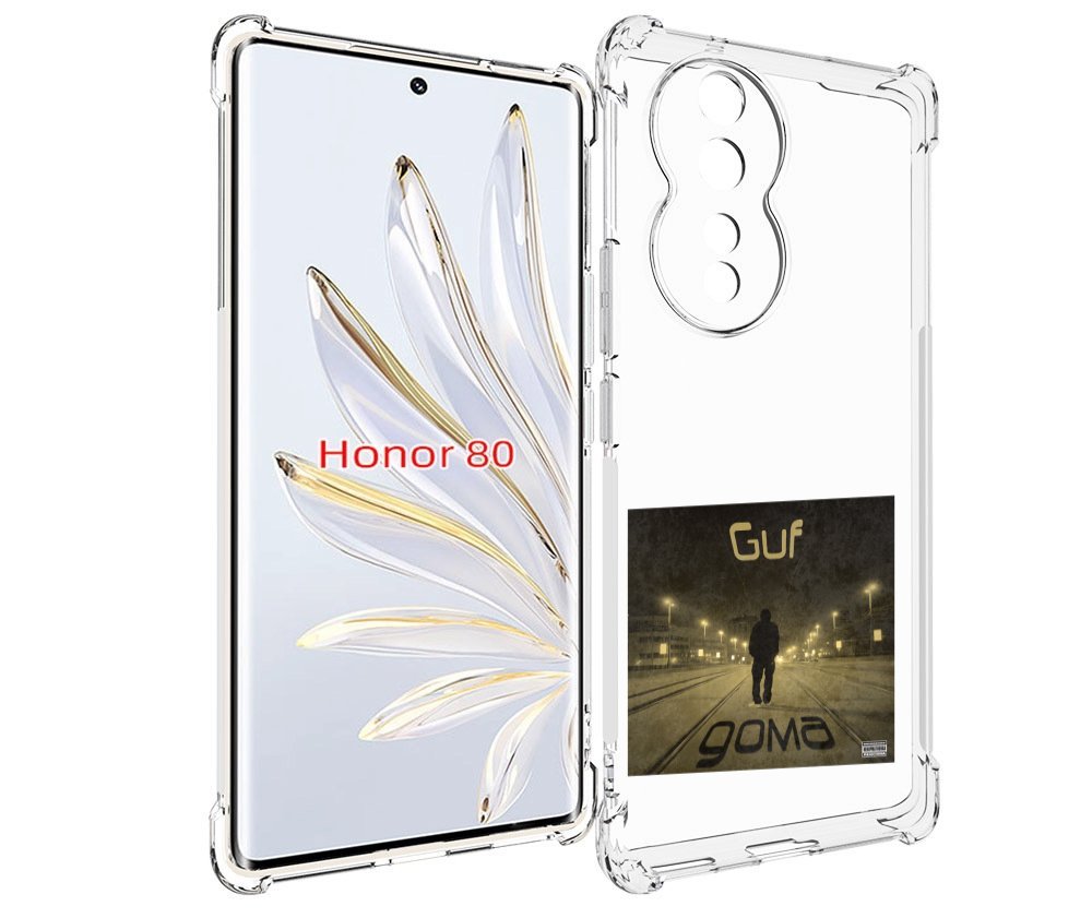 

Чехол MyPads Дома Guf для Honor 80, Прозрачный, Tocco