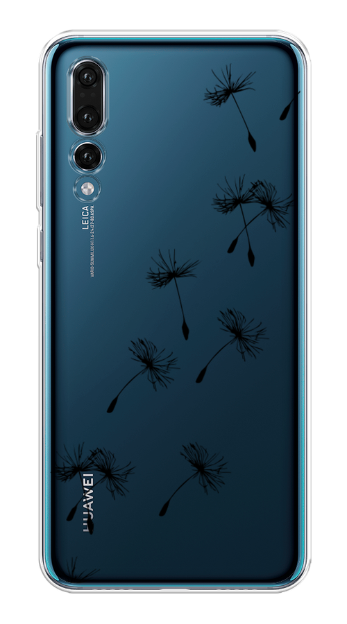 

Чехол Awog на Huawei P20 Pro "Летящие одуванчики", Черный, 65050-8