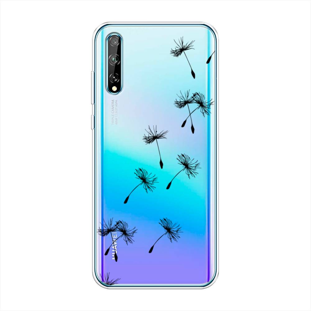 

Чехол Awog на Huawei P Smart S "Летящие одуванчики", Черный, 6103550-8