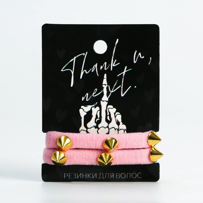 

Резинка женская Art beauty 9590480 золотистая, розовая, Золотистый;розовый, 9590480