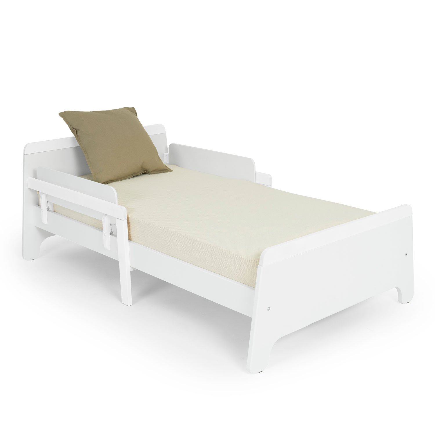 Подростковая кровать Nuovita Stanzione Nave lungo (Белый, Снежная береза) кроватка подростковая unika 160х80 см белый