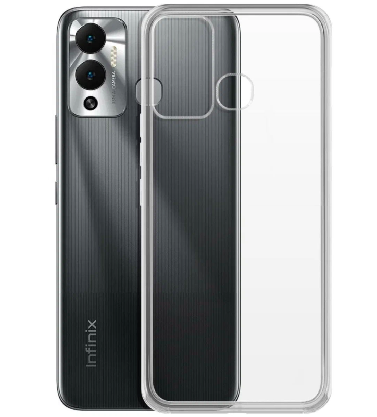 

Чехол-накладка Krutoff Clear Case для INFINIX HOT 12i, Прозрачный