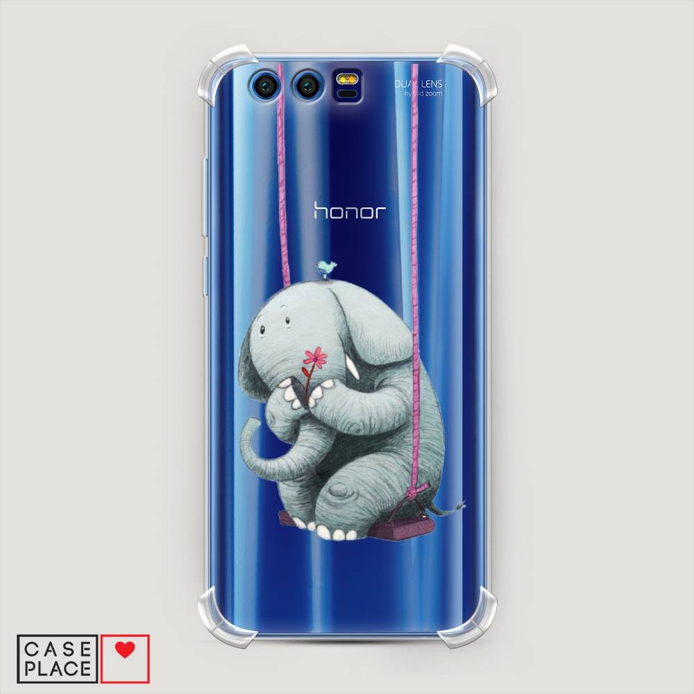

Чехол Awog на Honor 9 "Грустный слоник", Разноцветный, 62451-1
