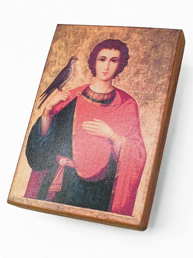 

Икона ТРИФОН Апамейский, Никейский, Мученик, под старину, 15х21 см